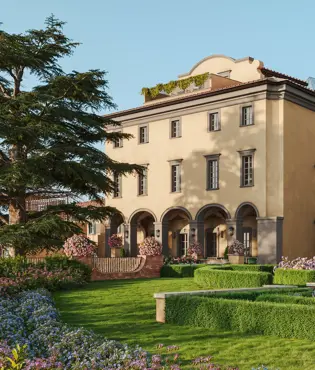 Borgo Pignano Luxury Hotel Florence BPF GIARDINO SEGRETO SUNSET