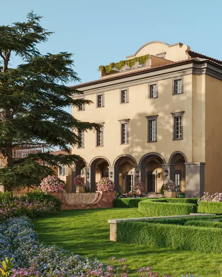 Borgo Pignano Luxury Hotel Florence BPF GIARDINO SEGRETO SUNSET