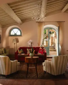Borgo Pignano Luxury Hotel Tuscany Villa Cusignano Salone 6