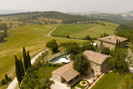 Borgo Pignano Luxury Hotel Tuscany DJI 20250615112428 0487 D
