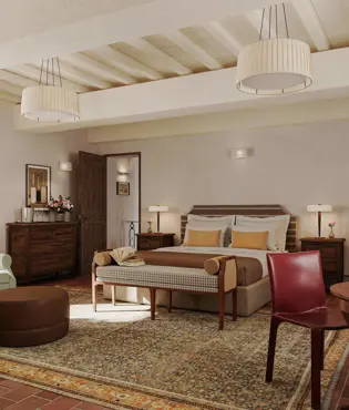 Borgo Pignano Luxury Hotel Tuscany Villa Cusignano CAMERA06