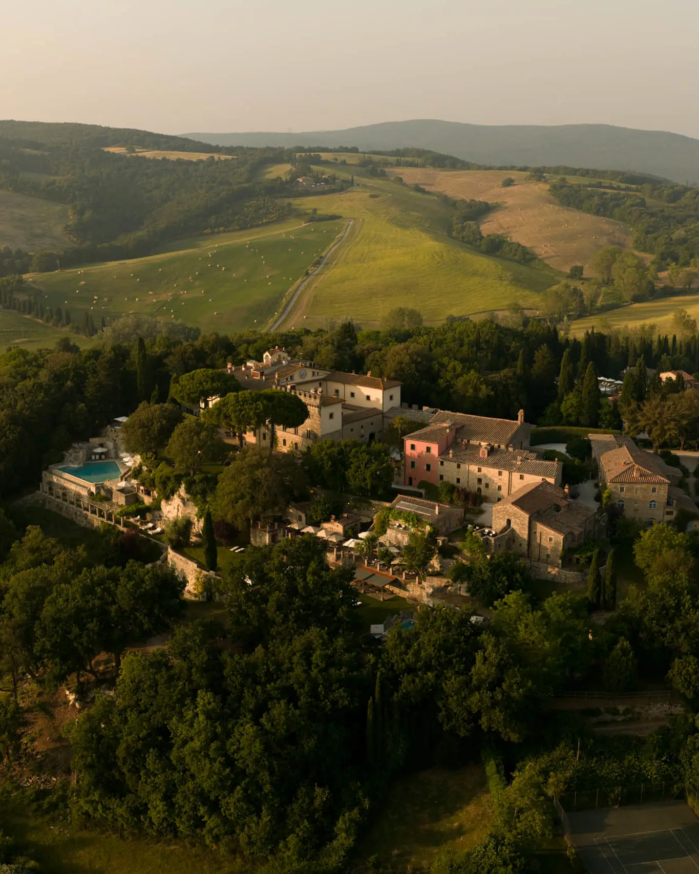 Borgo Pignano Tuscany in Italy