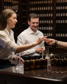 Borgo Pignano Luxury Hotel Florence Esperienze Private Bar Parfums 01