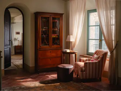 Borgo Pignano Luxury Hotel Tuscany Villa Cusignano Salone 3